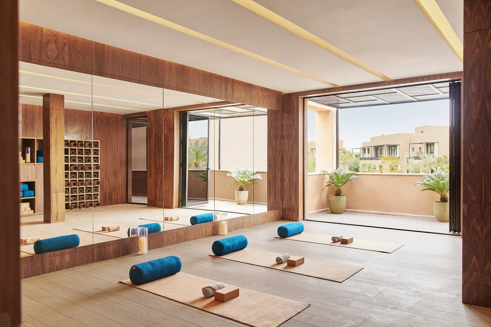Yoga Room at Le Spa