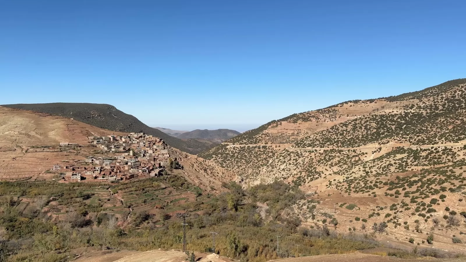 Another local village sitting on the hillside of the Valley. We didn't explore that one.
