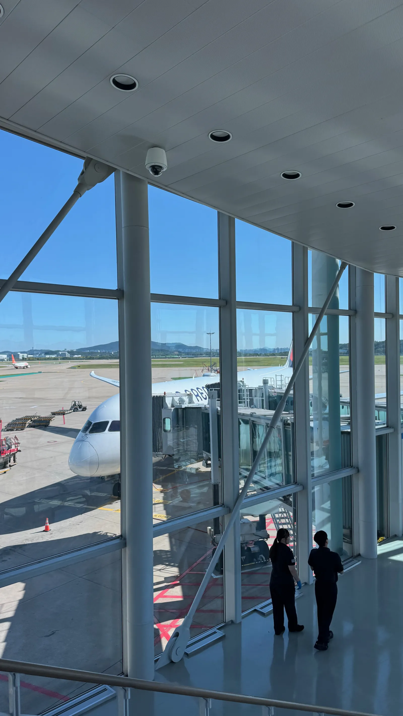 Our Air Premia Boeing 787-9 at Seoul Incheon before departure.